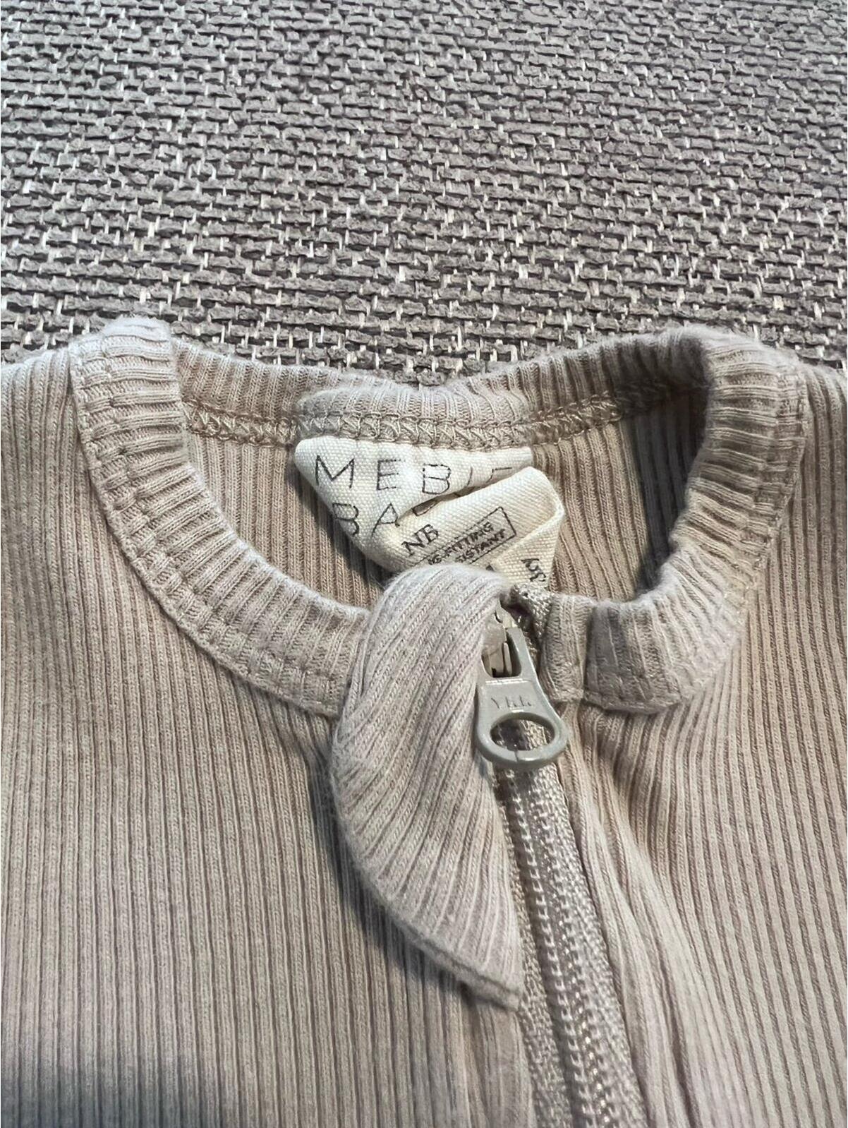Mebie Baby Ribbed Footie Pajamas — image 3 of 3